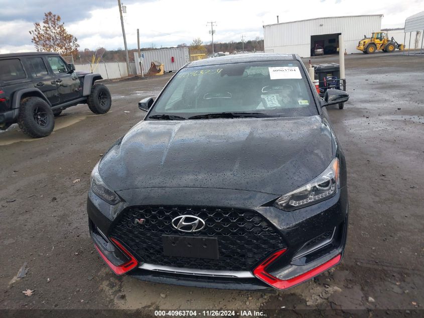 2022 Hyundai Veloster N VIN: KMHT36AH5NU014872 Lot: 40963704