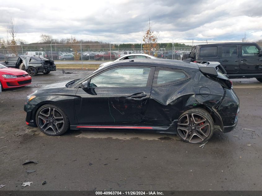 2022 Hyundai Veloster N VIN: KMHT36AH5NU014872 Lot: 40963704