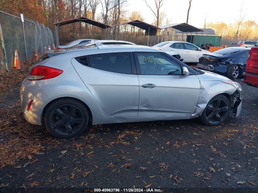 2012 Hyundai Veloster Base W/Black VIN: KMHTC6AD3CU068987 Lot: 40963796