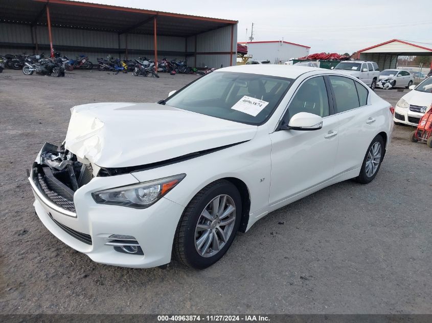 VIN JN1BV7AP6FM334326 2015 Infiniti Q50 no.2