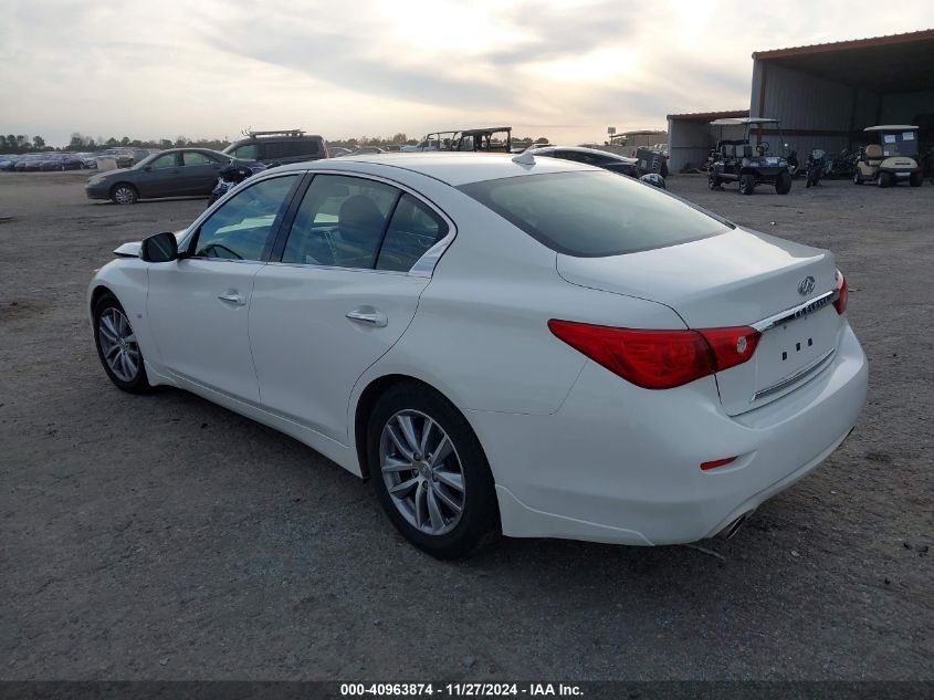 VIN JN1BV7AP6FM334326 2015 Infiniti Q50 no.3