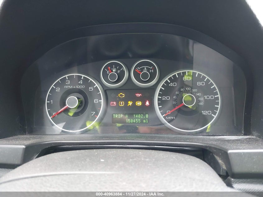 2008 FORD FUSION VIN: 3FAHP07Z78R142866