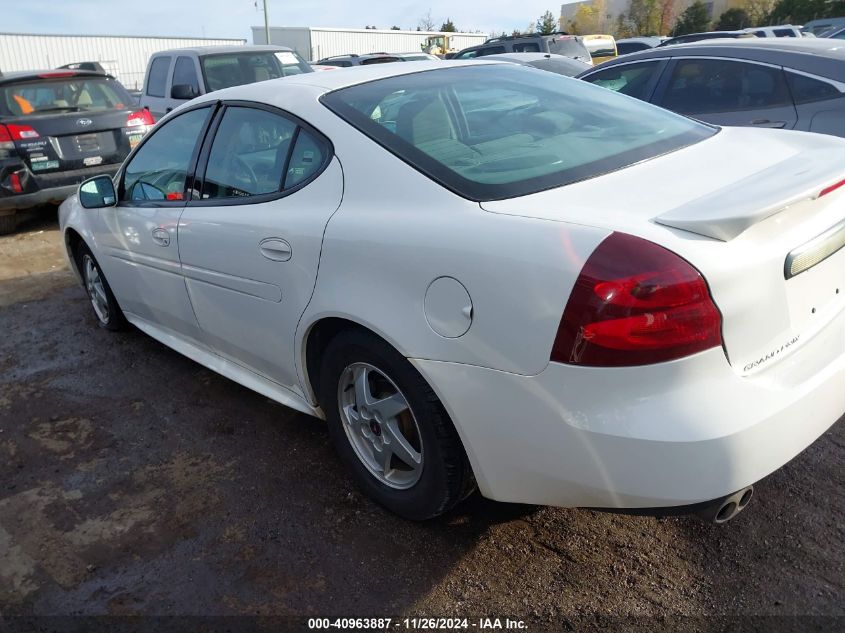 2004 Pontiac Grand Prix Gt1 VIN: 2G2WP522141307337 Lot: 40963887