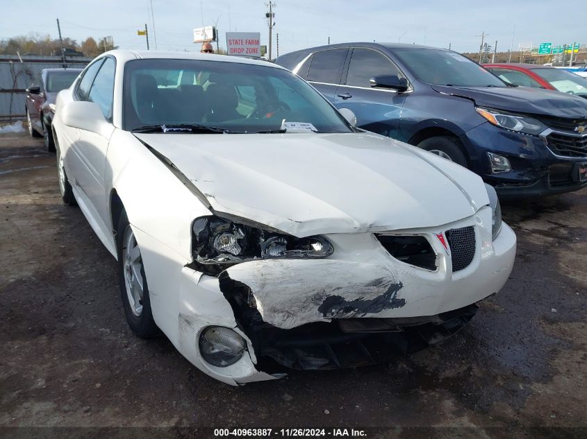 2004 Pontiac Grand Prix Gt1 VIN: 2G2WP522141307337 Lot: 40963887