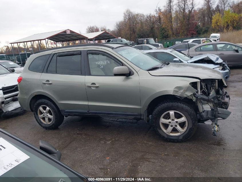 2008 Hyundai Santa Fe Gls VIN: 5NMSG73D08H141027 Lot: 40963891