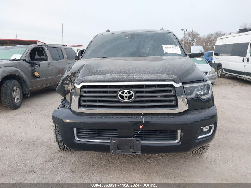 2018 Toyota Sequoia Limited VIN: 5TDJY5G12JS156435 Lot: 40963951