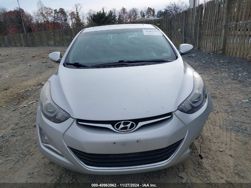 VIN KMHDH4AE4FU286220 2015 Hyundai Elantra, SE no.13