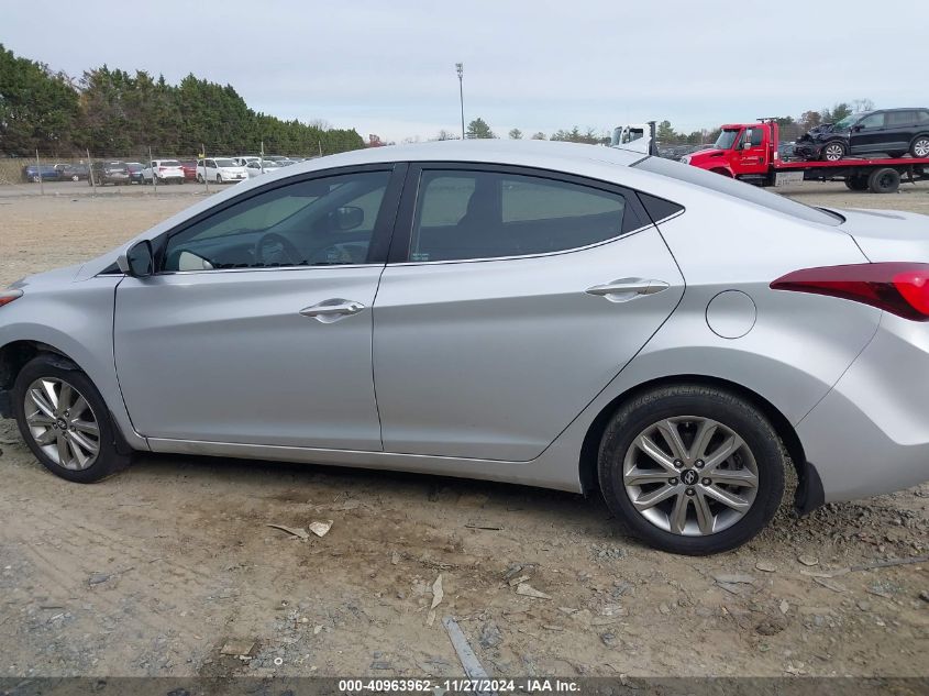 VIN KMHDH4AE4FU286220 2015 Hyundai Elantra, SE no.15