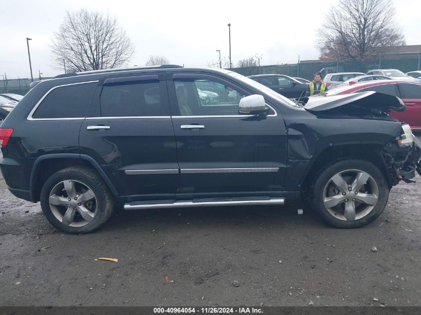 2013 Jeep Grand Cherokee Overland VIN: 1C4RJFCT6DC620756 Lot: 40964054