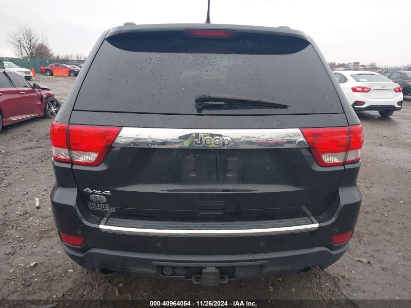 2013 Jeep Grand Cherokee Overland VIN: 1C4RJFCT6DC620756 Lot: 40964054