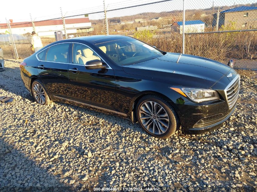 VIN KMHGN4JE3FU062913 2015 Hyundai Genesis, 3.8 no.1