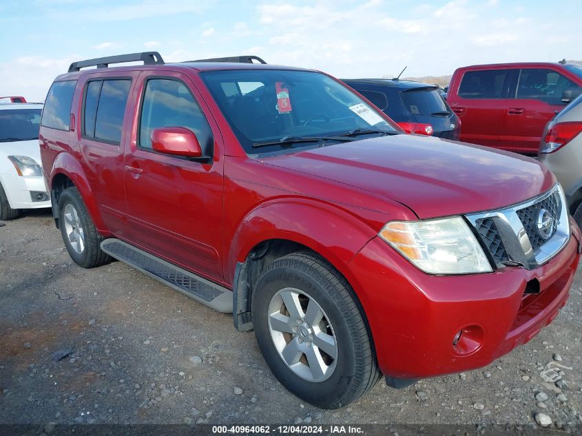 2010 Nissan Pathfinder Se VIN: 5N1AR1NB2AC628471 Lot: 40964062