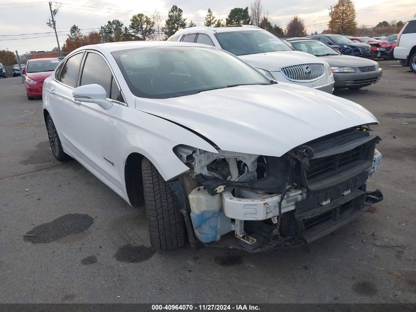 VIN 3FA6P0RU5HR301781 2017 Ford Fusion, Hybrid Tita... no.1