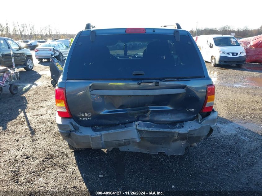 2002 Jeep Grand Cherokee Laredo VIN: 1J4GW48N82C205744 Lot: 40964127