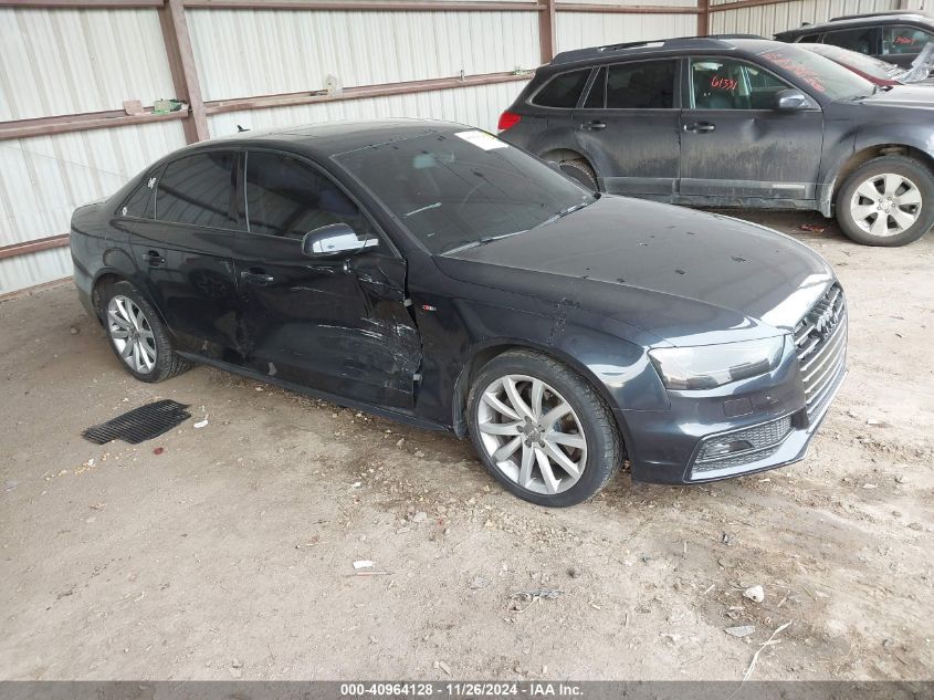 VIN WAUBFAFL2EN017386 2014 Audi A4, 2.0T Premium no.1