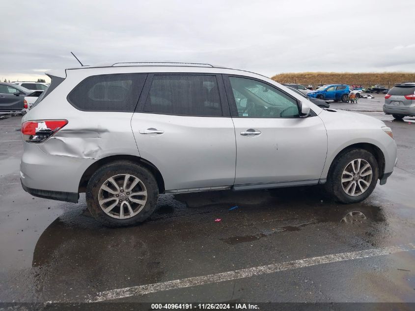 2015 Nissan Pathfinder Platinum/S/Sl/Sv VIN: 5N1AR2MM3FC654240 Lot: 40964191