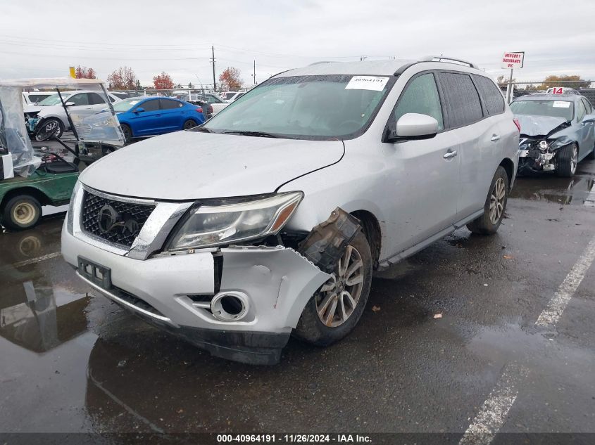 2015 Nissan Pathfinder Platinum/S/Sl/Sv VIN: 5N1AR2MM3FC654240 Lot: 40964191