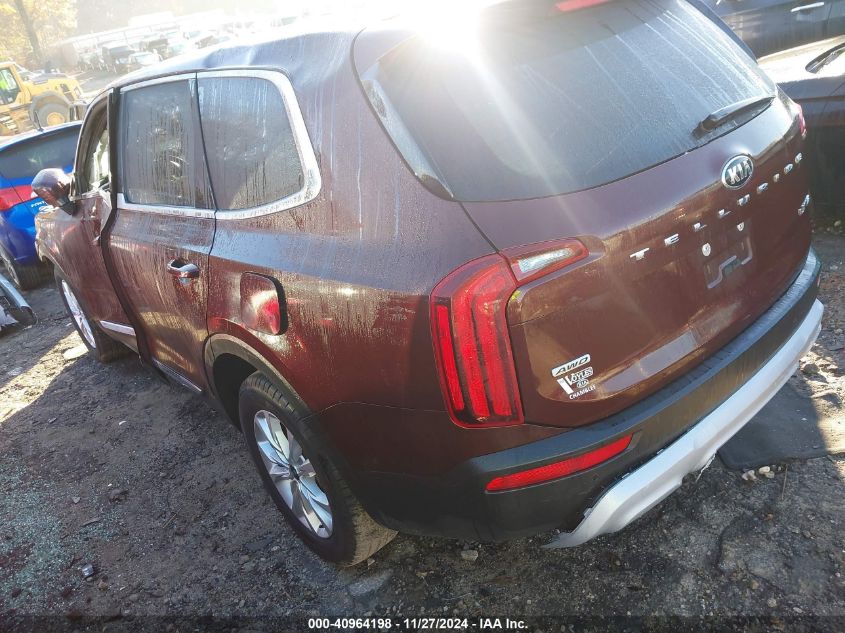 2021 Kia Telluride Lx VIN: 5XYP2DHC6MG189204 Lot: 40964198