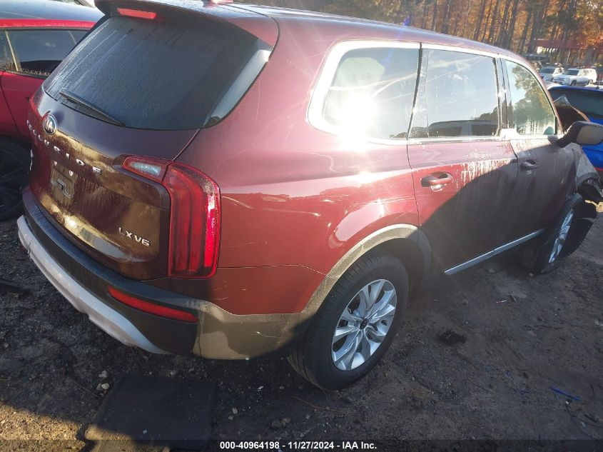 2021 Kia Telluride Lx VIN: 5XYP2DHC6MG189204 Lot: 40964198