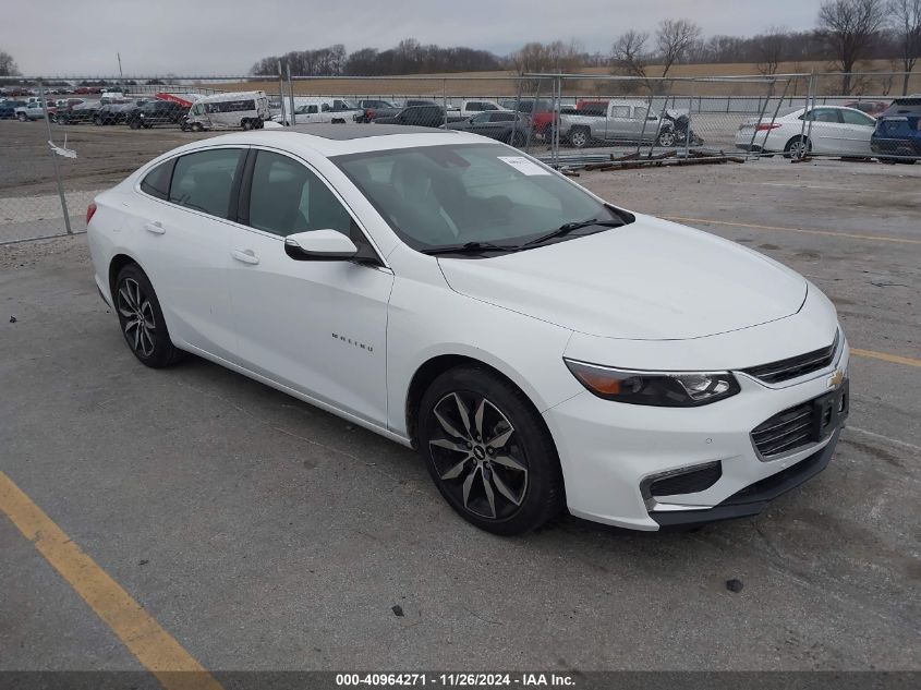 VIN 1G1ZD5ST0JF111882 2018 Chevrolet Malibu, LT no.1