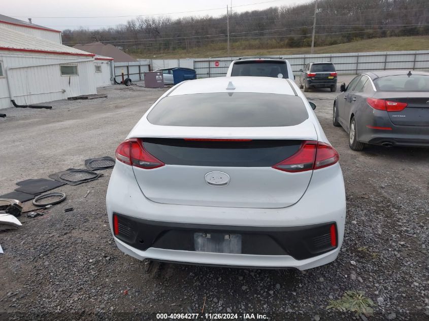 2017 Hyundai Ioniq Hybrid Blue VIN: KMHC65LC0HU047737 Lot: 40964277