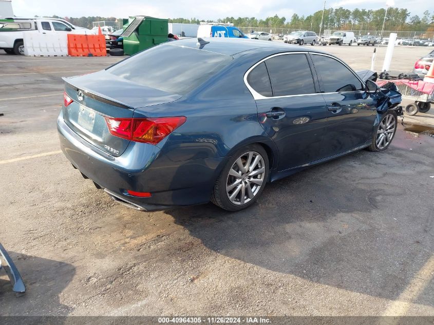 VIN JTHBE1BL9D5015417 2013 LEXUS GS 350 no.4