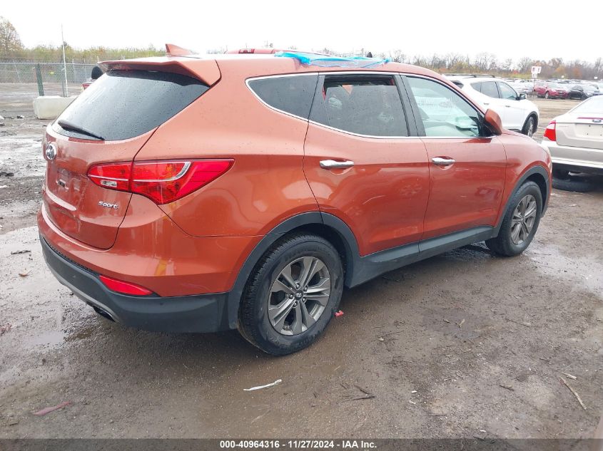 VIN 5XYZT3LB8GG344970 2016 Hyundai Santa Fe, Sport... no.4