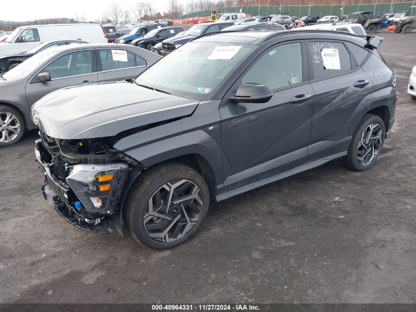 2024 Hyundai Kona N Line VIN: KM8HACA35RU151539 Lot: 40964331