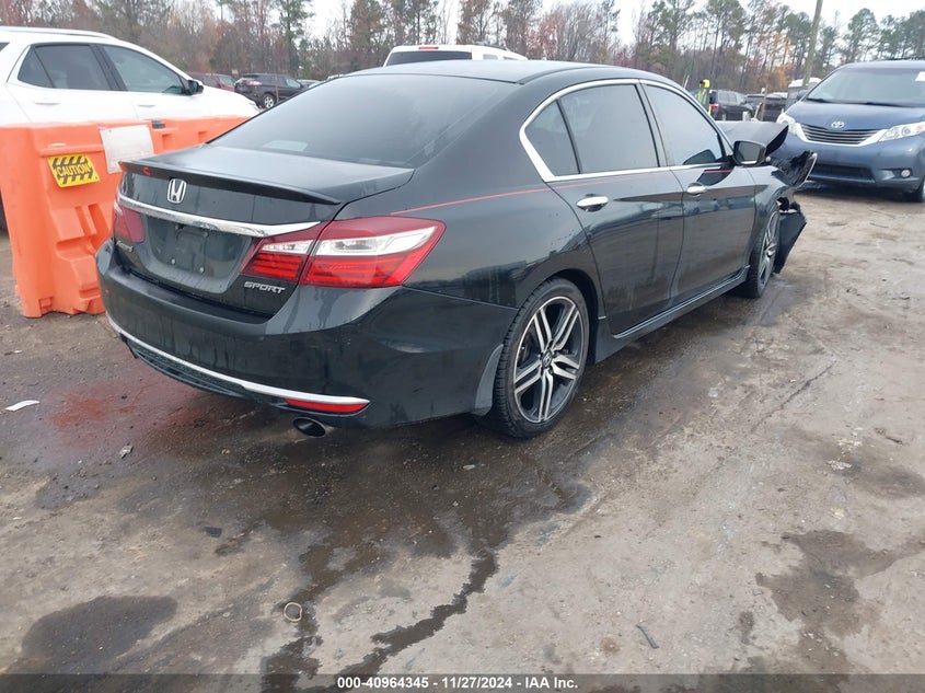 2016 HONDA ACCORD SPORT - 1HGCR2F69GA246044
