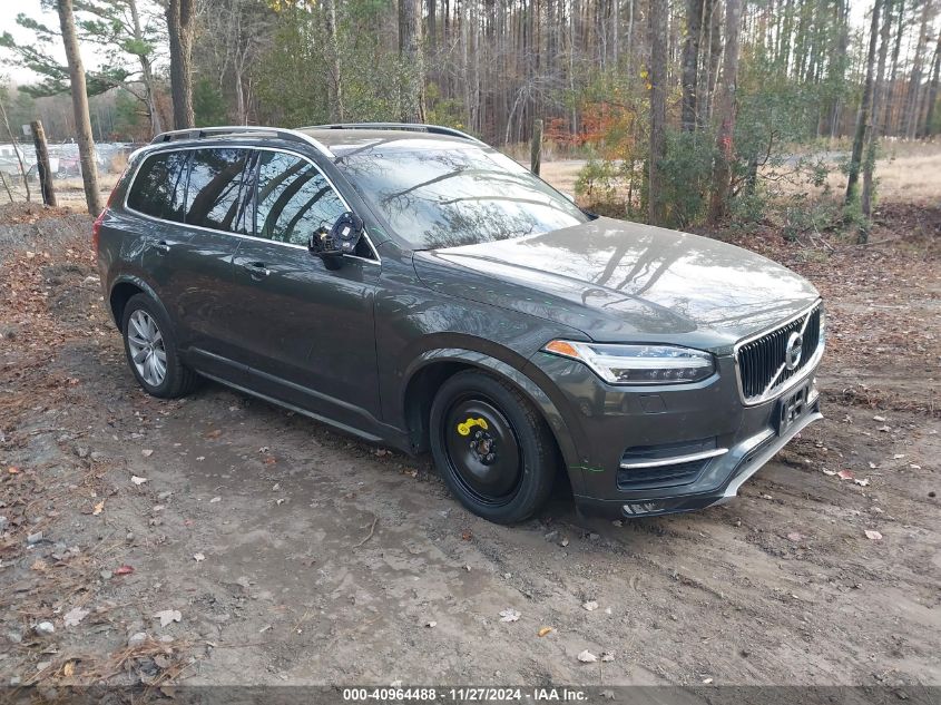 VIN YV4102XK1J1323067 2018 Volvo XC90, T5 Momentum 5P no.1