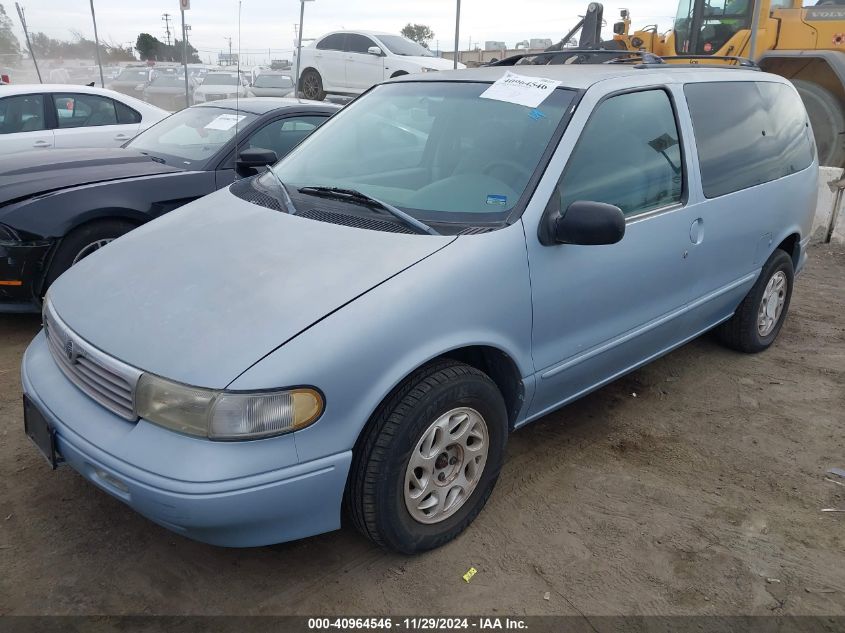 1998 Mercury Villager Gs/Ls/Nautica VIN: 4M2ZV1110WDJ15831 Lot: 40964546