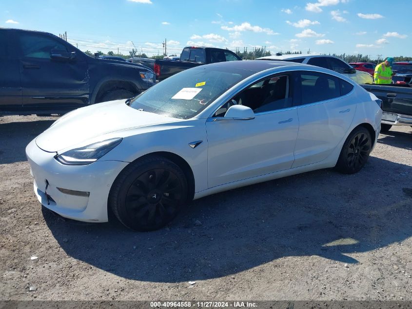 2018 TESLA MODEL 3 LONG RANGE/MID RANGE - 5YJ3E1EA5JF026327