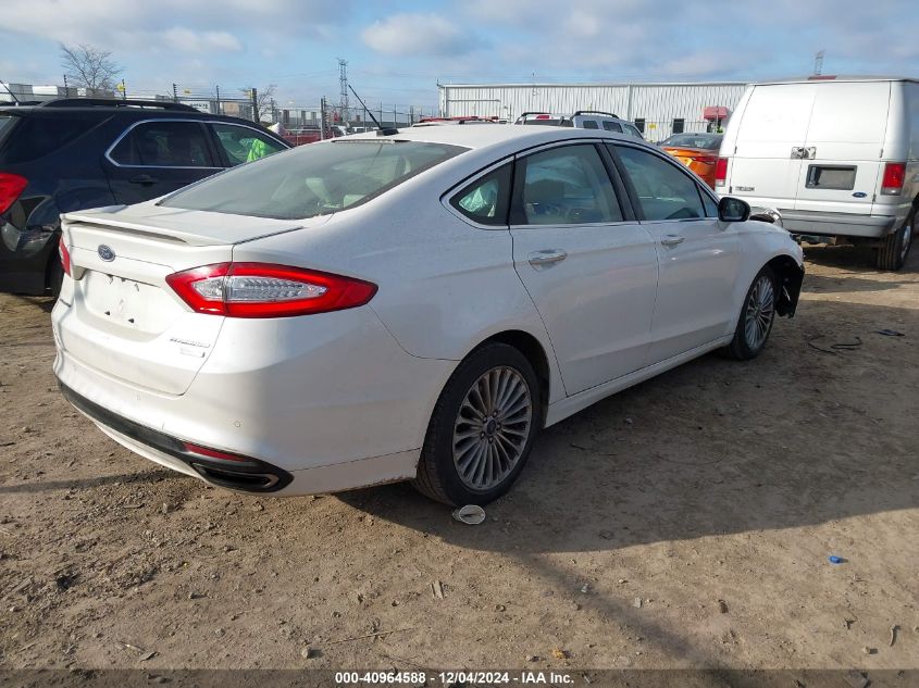 VIN 3FA6P0K99GR164669 2016 Ford Fusion, Titanium no.4