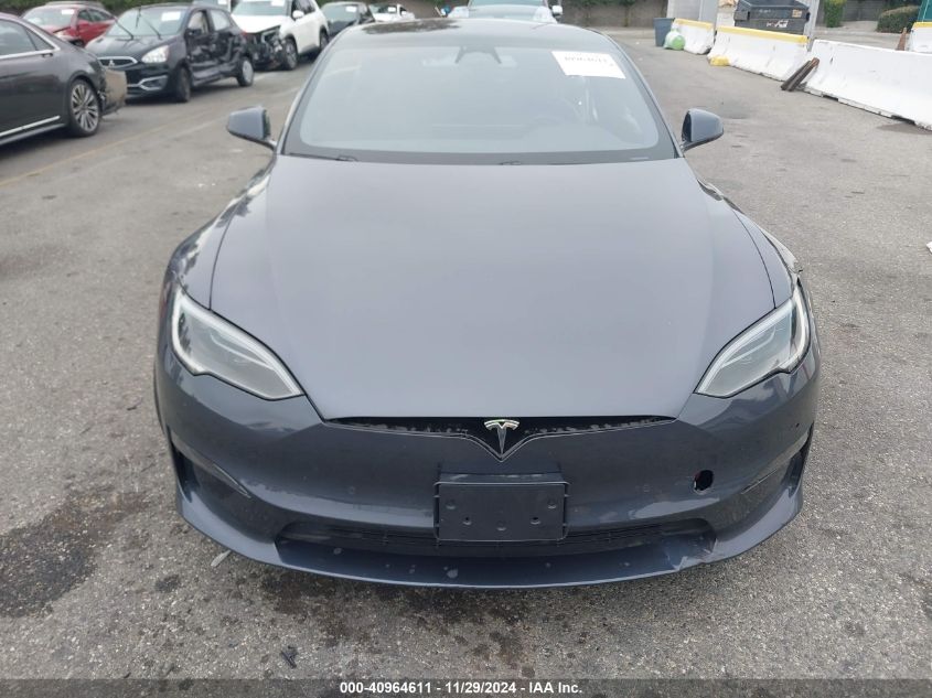 2022 Tesla Model S Dual Motor All-Wheel Drive VIN: 5YJSA1E5XNF493422 Lot: 40964611