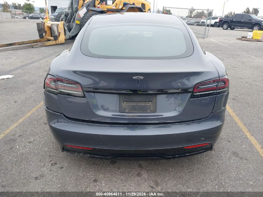 2022 Tesla Model S Dual Motor All-Wheel Drive VIN: 5YJSA1E5XNF493422 Lot: 40964611