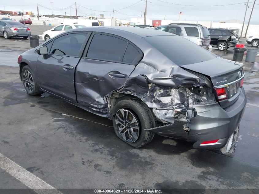 VIN 19XFB2F88EE253675 2014 HONDA CIVIC no.3