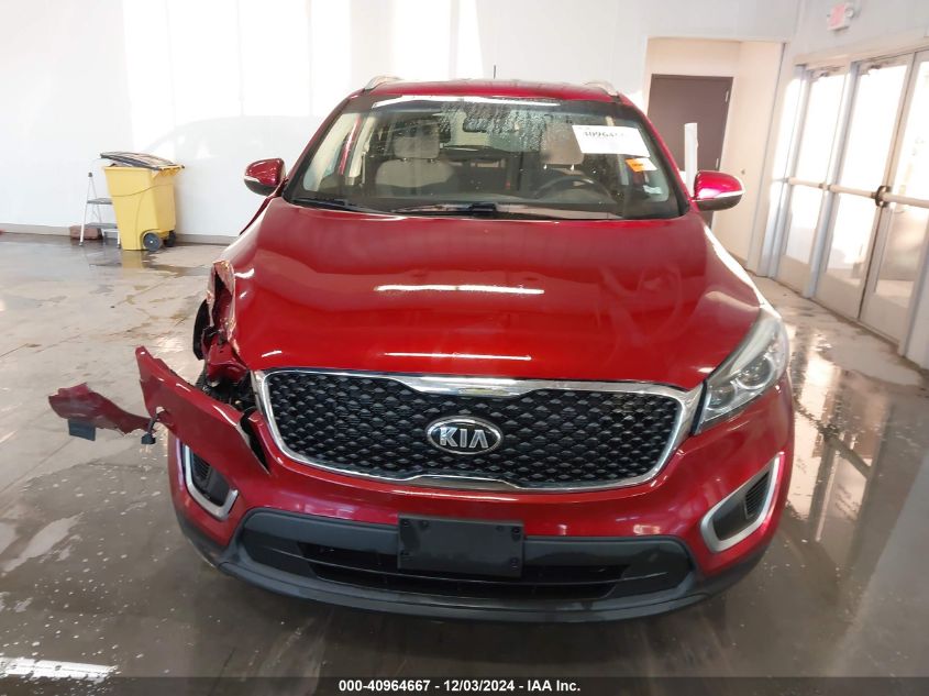 2017 Kia Sorento 2.4L Lx VIN: 5XYPG4A3XHG214042 Lot: 40964667