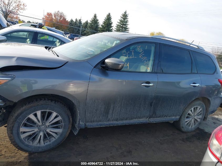 2018 Nissan Pathfinder S VIN: 5N1DR2MM7JC626401 Lot: 40964722