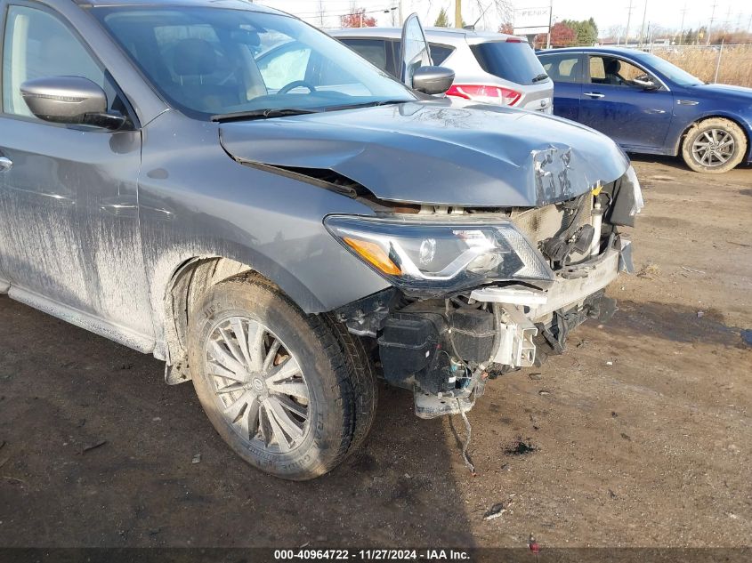 2018 Nissan Pathfinder S VIN: 5N1DR2MM7JC626401 Lot: 40964722