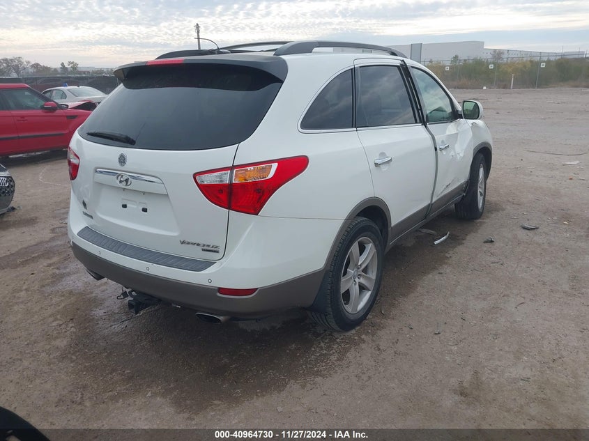 Vin: km8nu4cc6bu167476, lot: 41454532, hyundai veracruz limited 20114