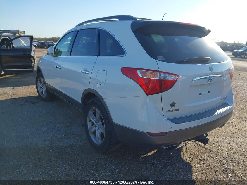 Vin: km8nu4cc6bu167476, lot: 41454532, hyundai veracruz limited 20113