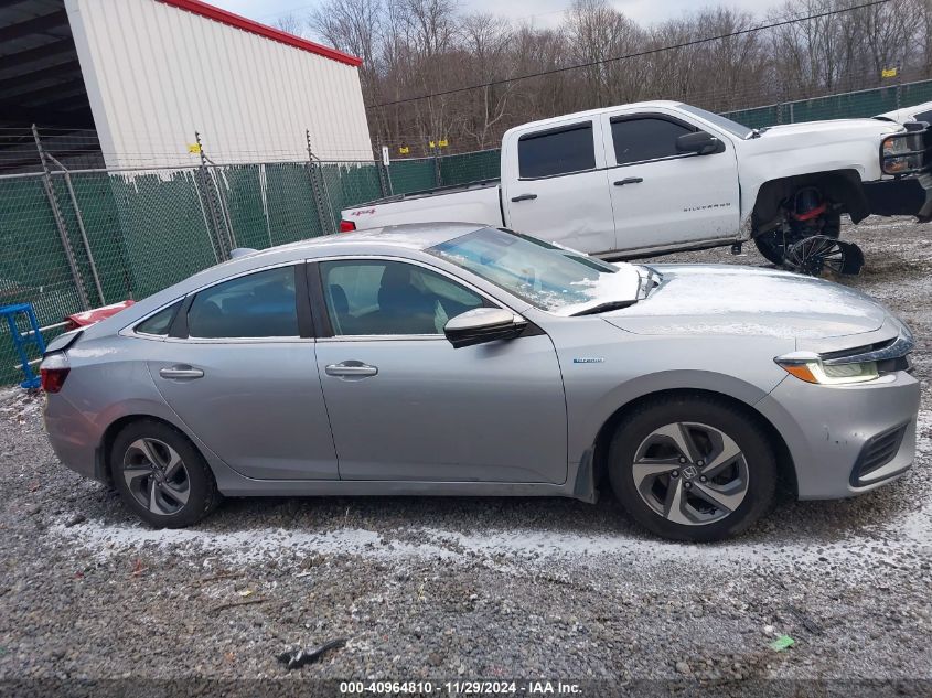 2019 Honda Insight Ex VIN: 19XZE4F51KE028886 Lot: 40964810