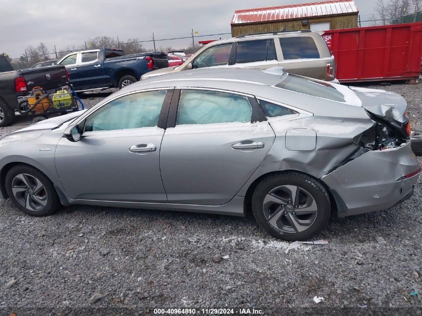 2019 Honda Insight Ex VIN: 19XZE4F51KE028886 Lot: 40964810