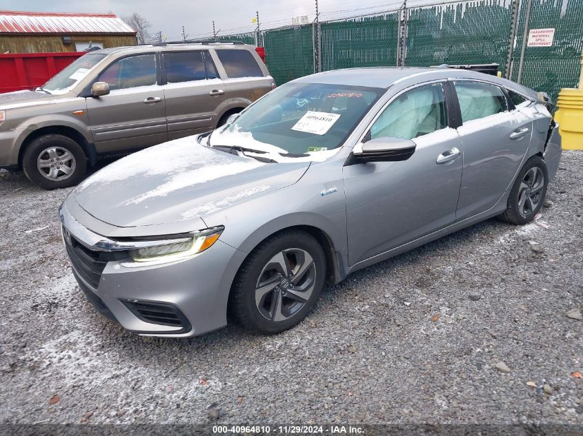 VIN 19XZE4F51KE028886 2019 Honda Insight, EX no.2