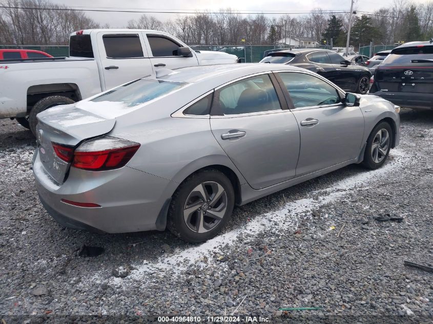 VIN 19XZE4F51KE028886 2019 Honda Insight, EX no.4