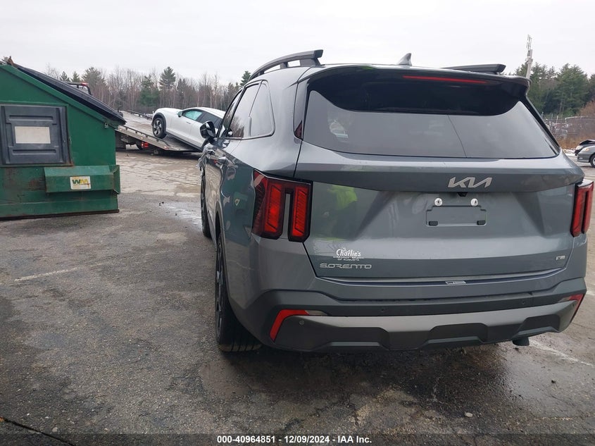 Vin: 5xyrhdjf5rg303924, lot: 41454653, kia sorento x-line ex 20243