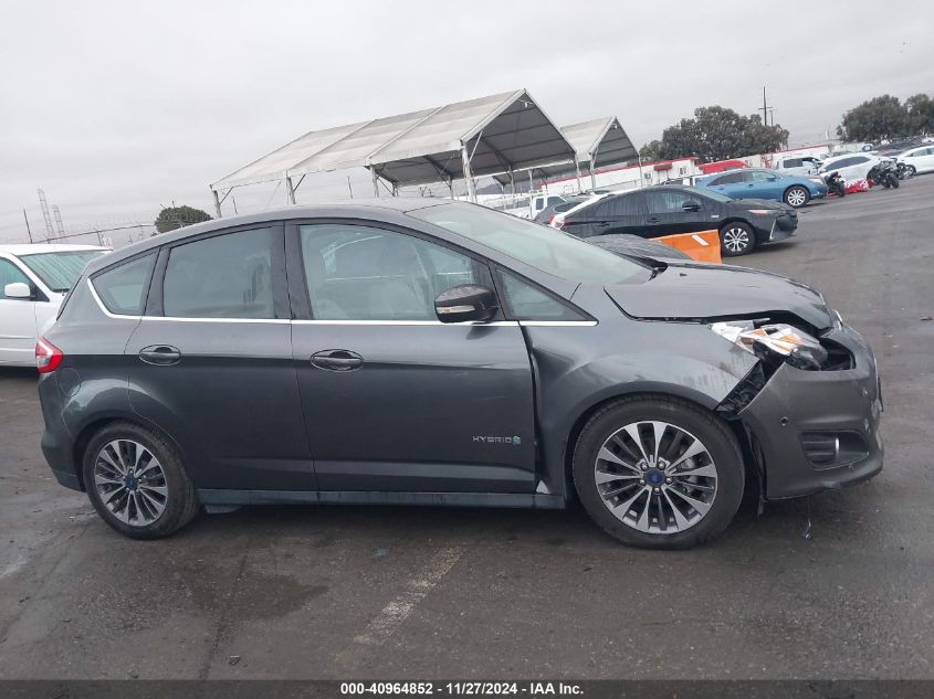 2018 Ford C-Max Hybrid Titanium VIN: 1FADP5DU4JL106075 Lot: 40964852