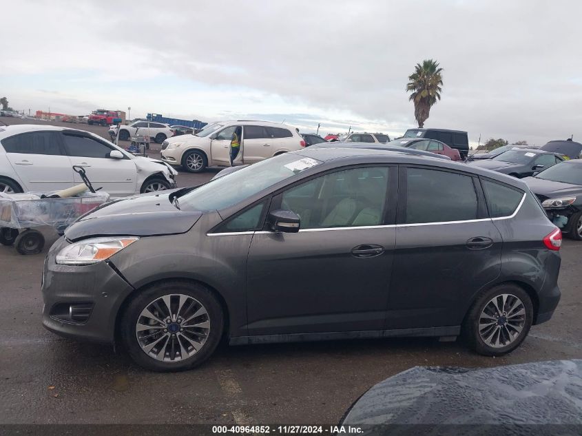 2018 Ford C-Max Hybrid Titanium VIN: 1FADP5DU4JL106075 Lot: 40964852