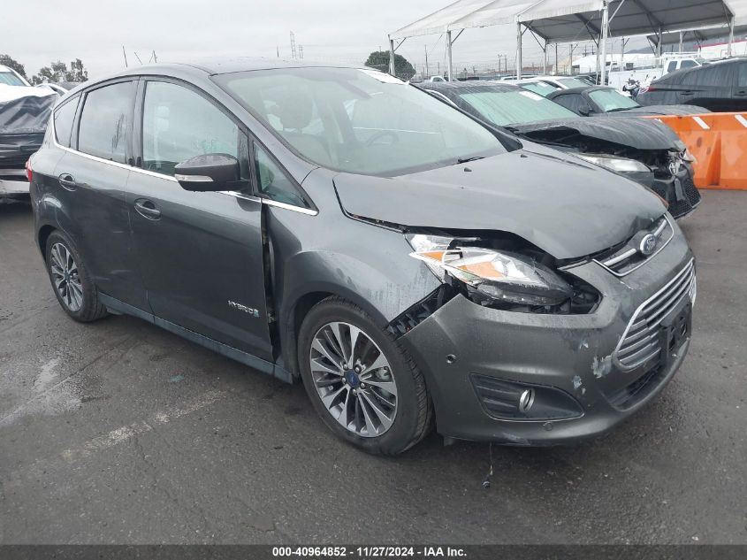 VIN 1FADP5DU4JL106075 2018 Ford C-Max, Hybrid Titanium no.1