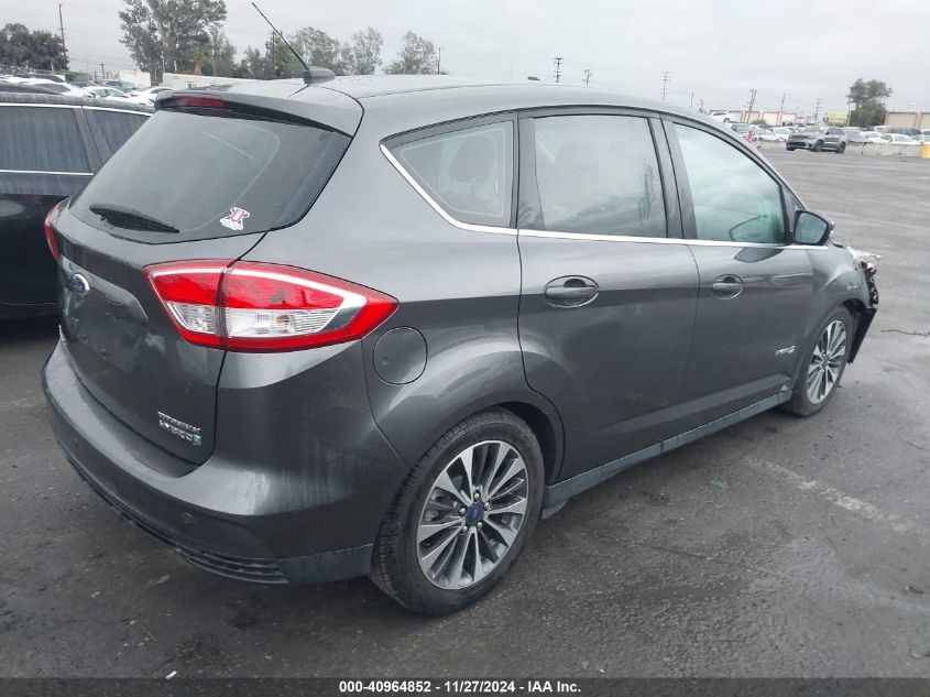 VIN 1FADP5DU4JL106075 2018 Ford C-Max, Hybrid Titanium no.4